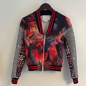 This bright and colourful jacket.